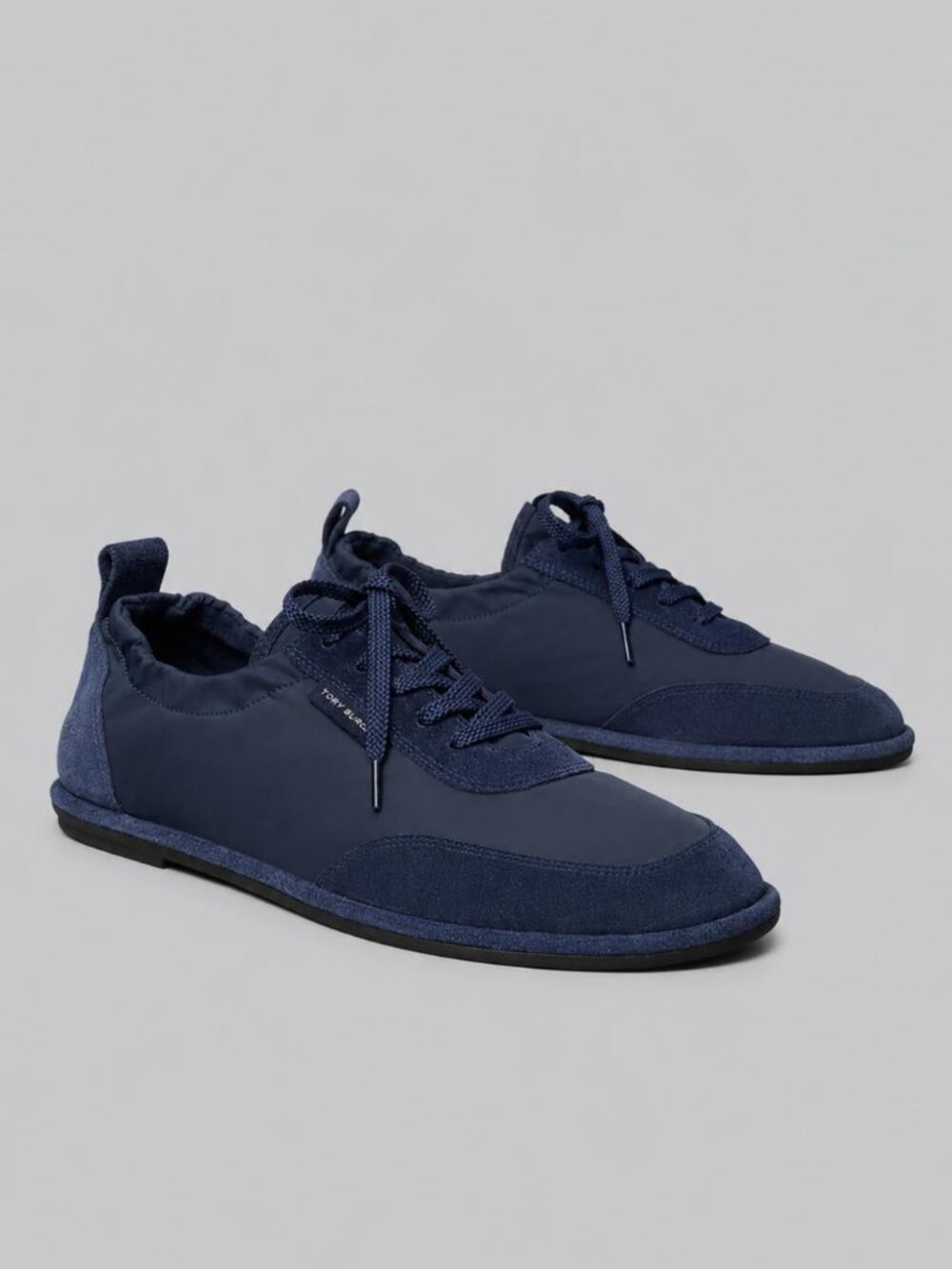 Women's Ballet Sneakers - Tory Navy